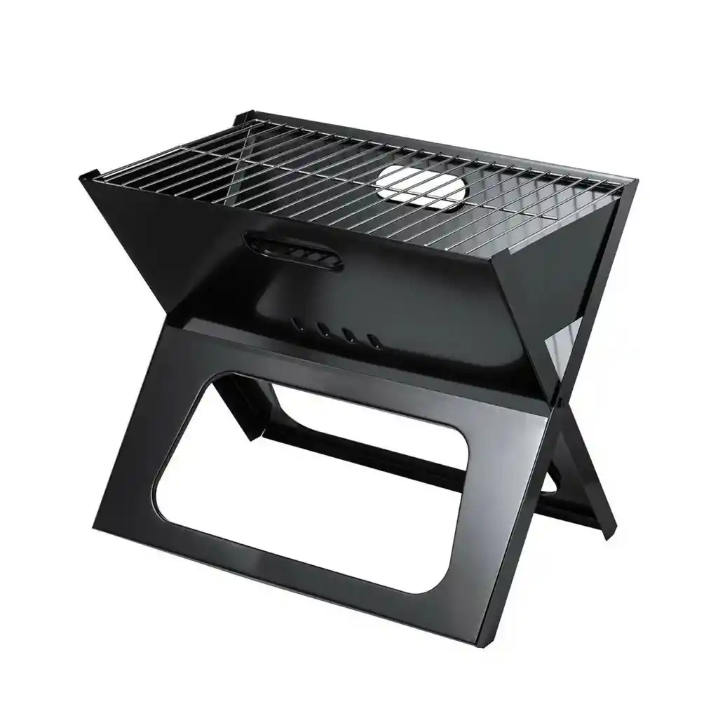 Parrilla Plegable Portátil Metal 44x36x28 Cm