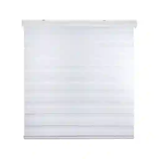 Cortina Roller Dúo Zebra Blanco 140x200 Cm