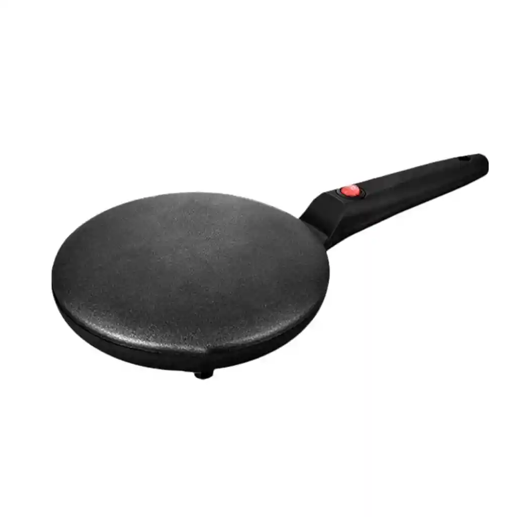 Panquequera Sartén Eléctrico Antiadherente 20 Cm Negro