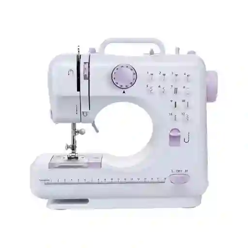 Máquina Coser Portátil Pedal Eléctrica 12 Puntos