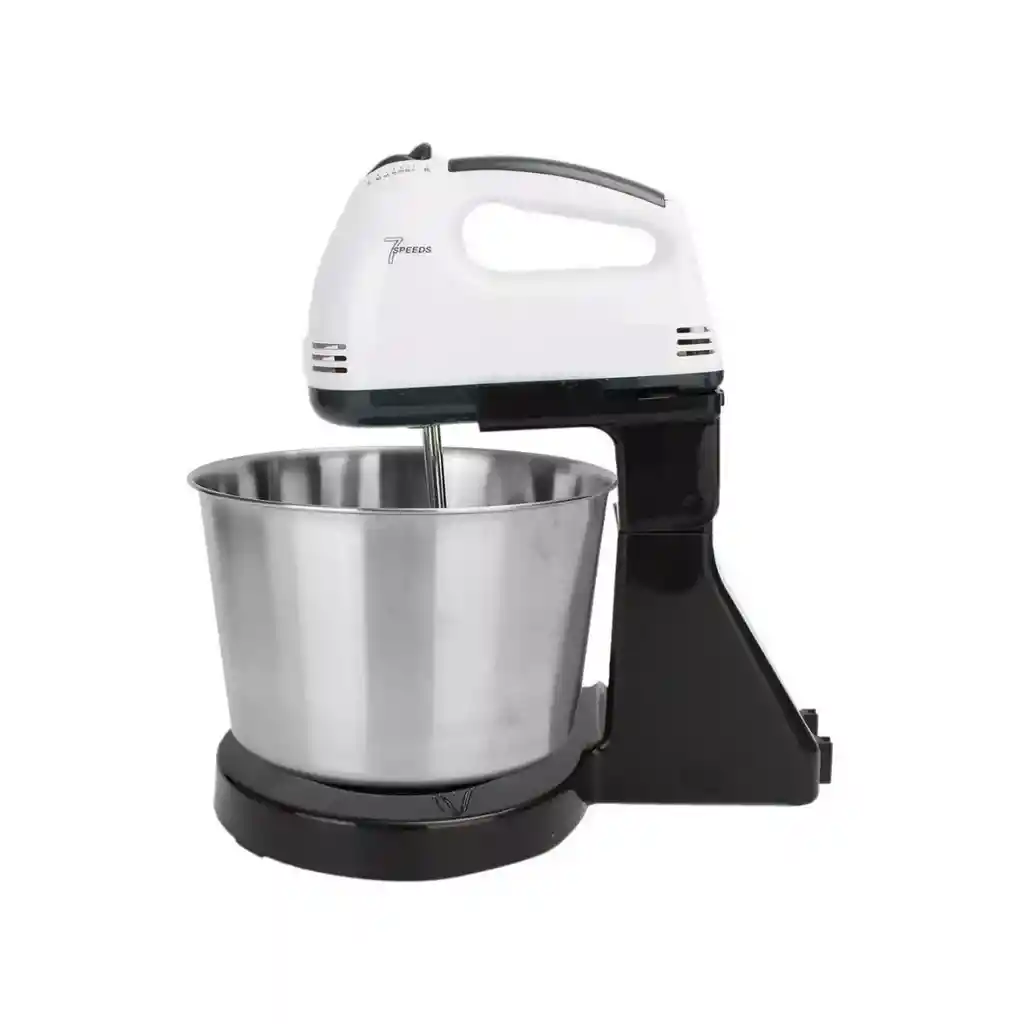 Batidora Pedestal 7 Velocidades Con Bowl Acero Inoxidable 250w