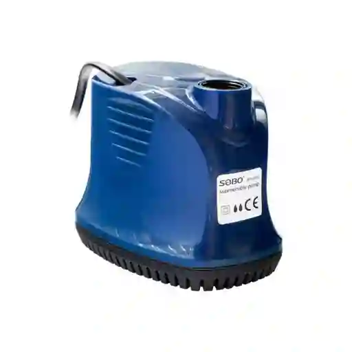 Bomba Agua Fuente Piletas Peceras Sumergible 25w Azul