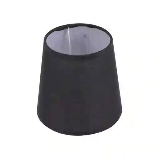 Pantalla Vestido Lámpara Repuesto Redonda 25x16.5x20 Cm E27 Negro