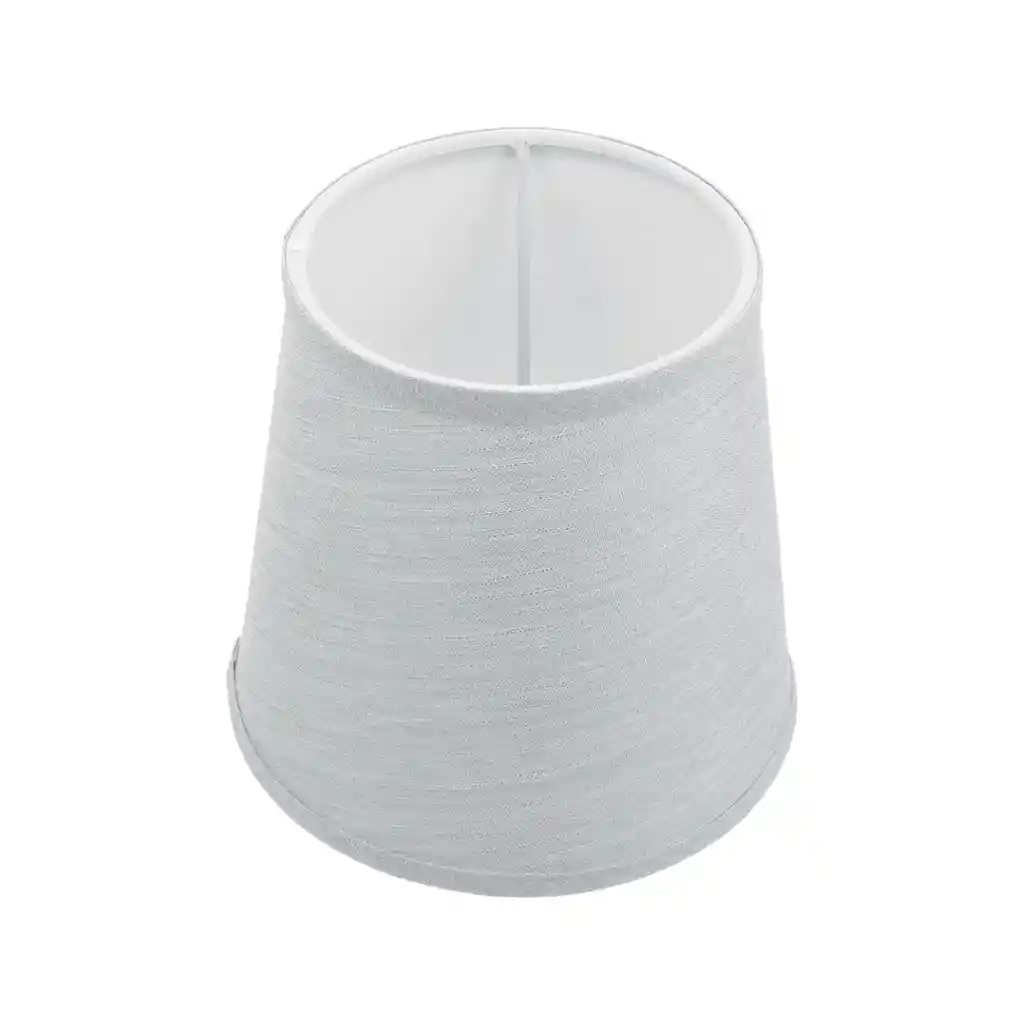 Pantalla Vestido Lámpara Repuesto Redonda 25x16.5x20 Cm E27 Blanco