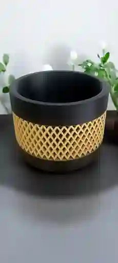 Macetero Estilo Colmena