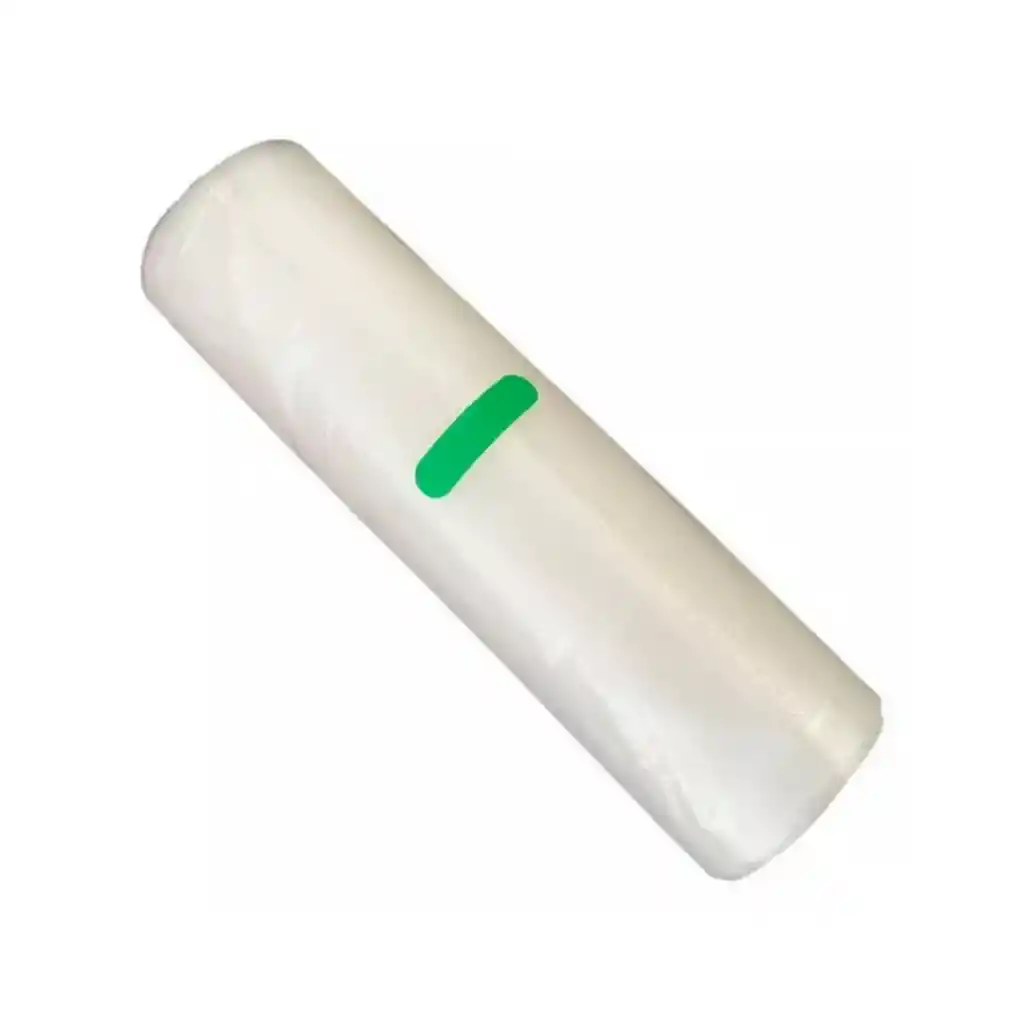 Rollo Bolsas Al Vacío Sellar Alimentos 28 Cm 10 Mt Transparente