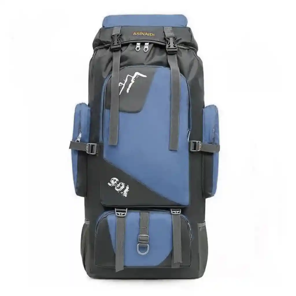 Mochila Camping Outdoor 90 Lt Azul Oscuro