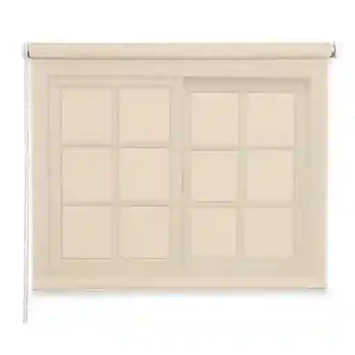 Cortina Roller Rustica Deluxe 100x200 Cm Beige