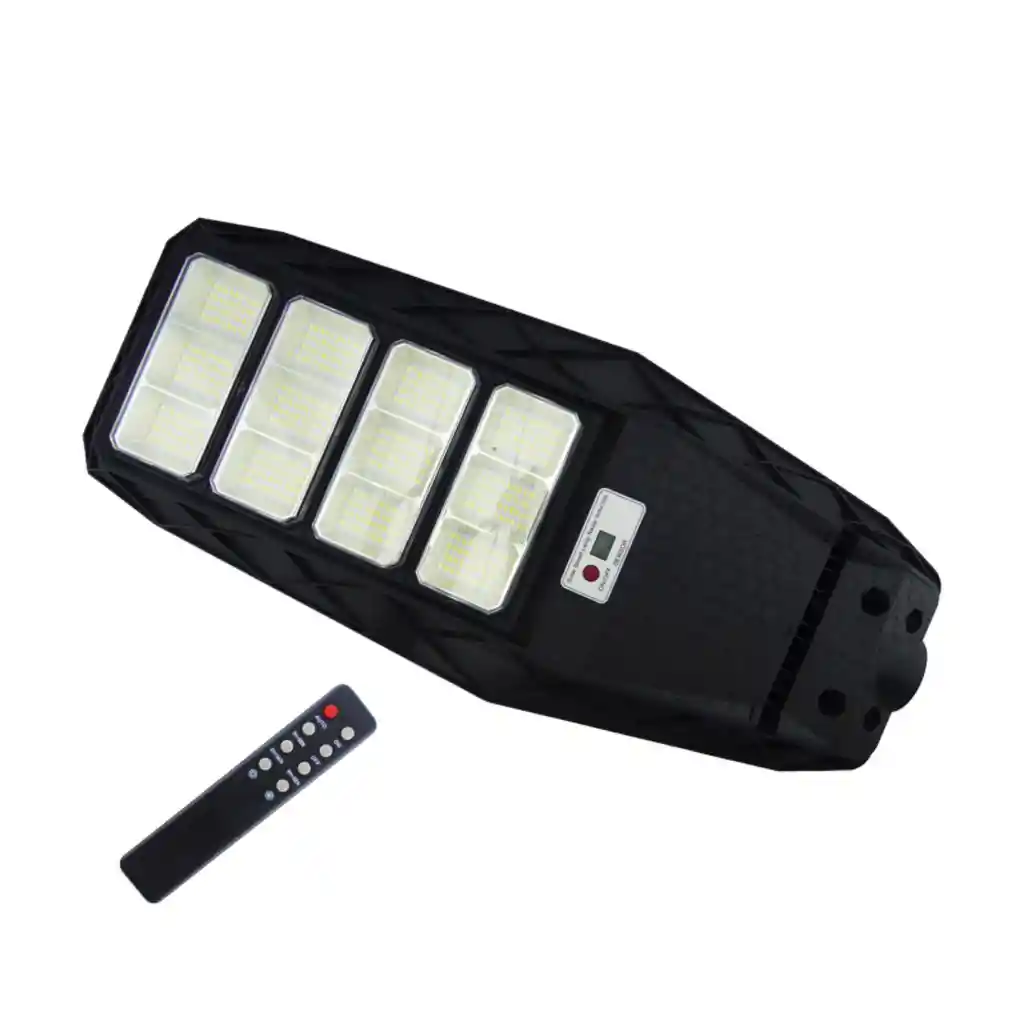 Foco Poste Solar 800 Watt 12 Placas 480 Led Control