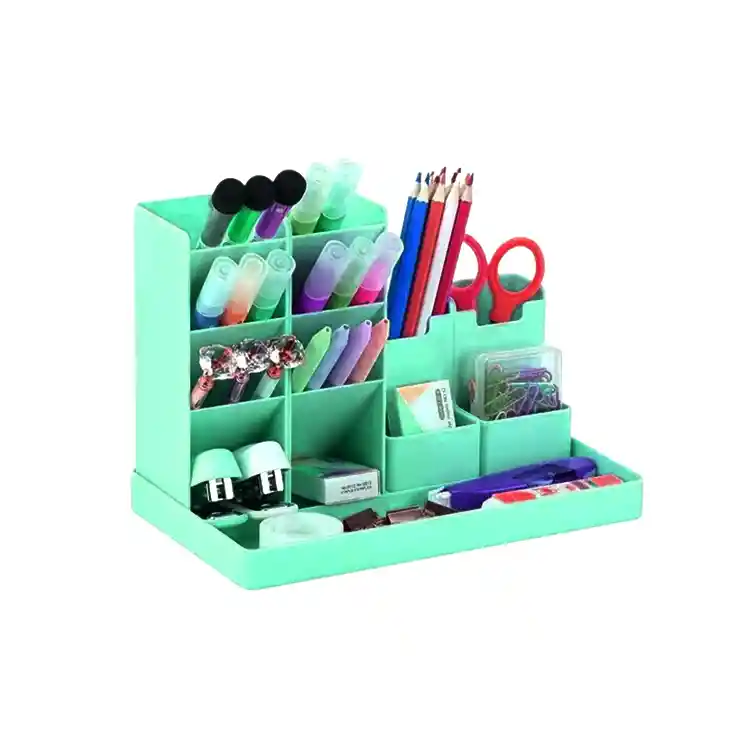 Organizador Escritorio Portalápices Plumones Menta