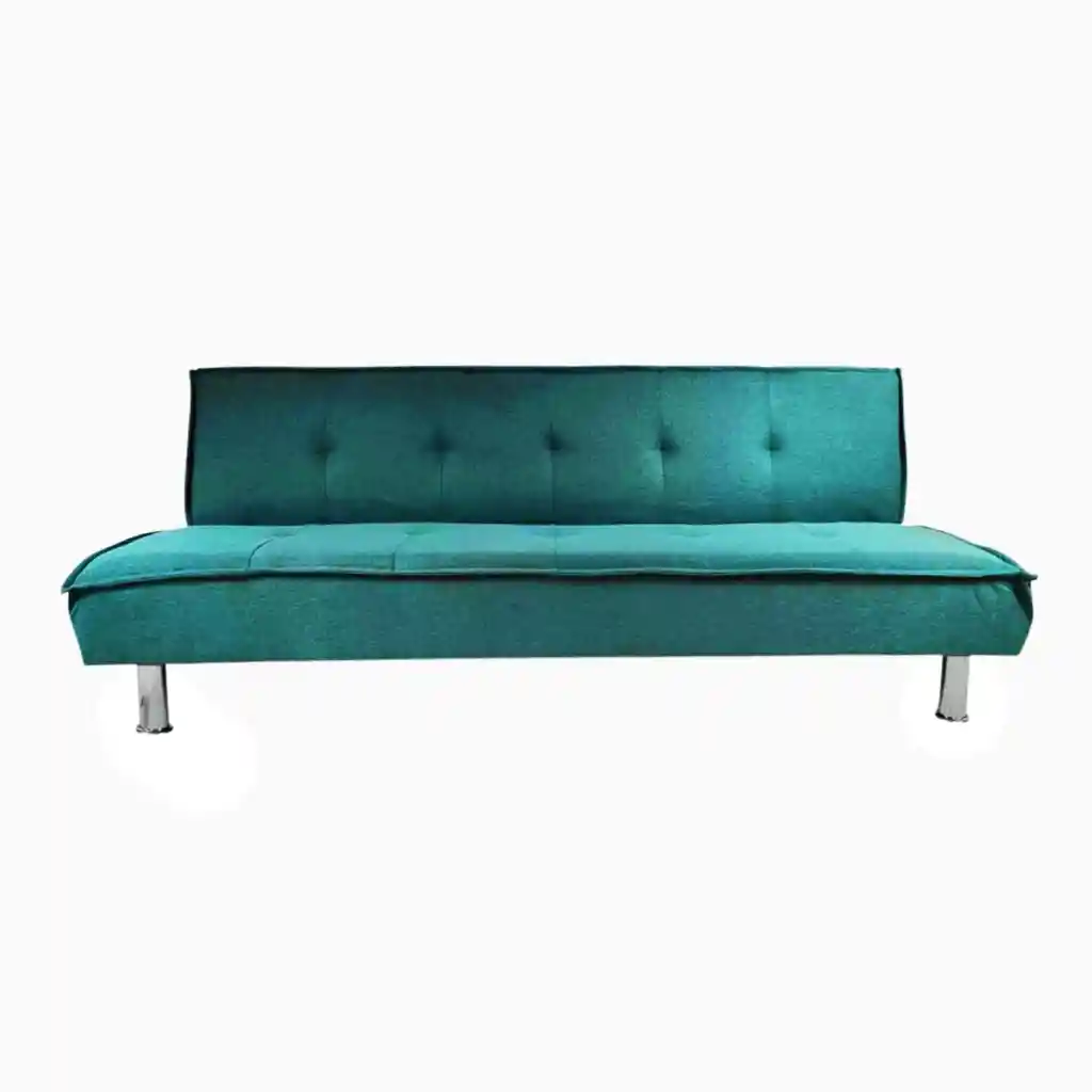 Futón Sofá Cama Ajustable 170x50x40 Cm Turquesa