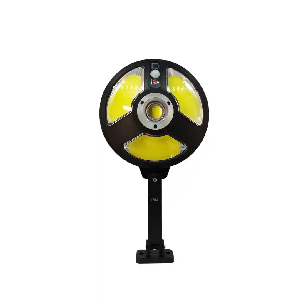 Foco Lámpara Pared Solar Led Control Remoto 38x21 Cm