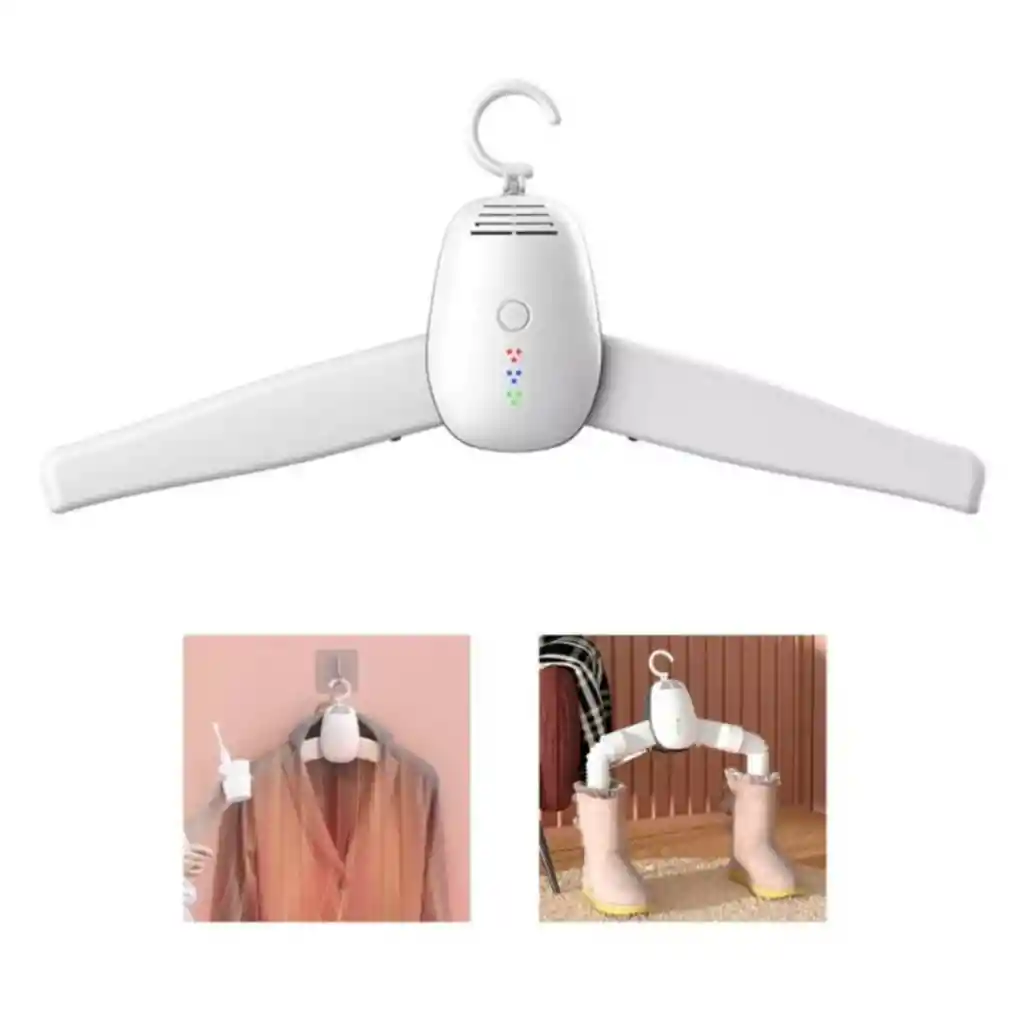 Secador Ropa Zapatillas Eléctrico Portátil Colgante