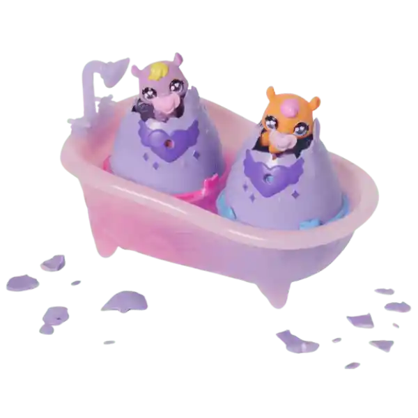 Hatchimals Alive! Diversión Baño De Colores