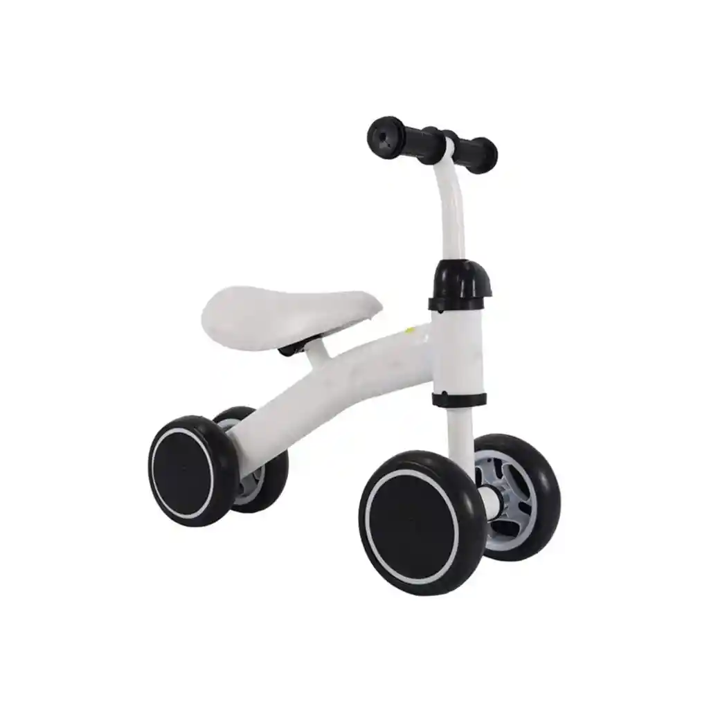Mini Triciclo Equilibrio Aprendizaje Infantil Blanco