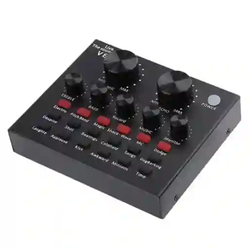 Tarjeta Sonido Usb Mezclador Interfaz Audio Stream Bluetooth