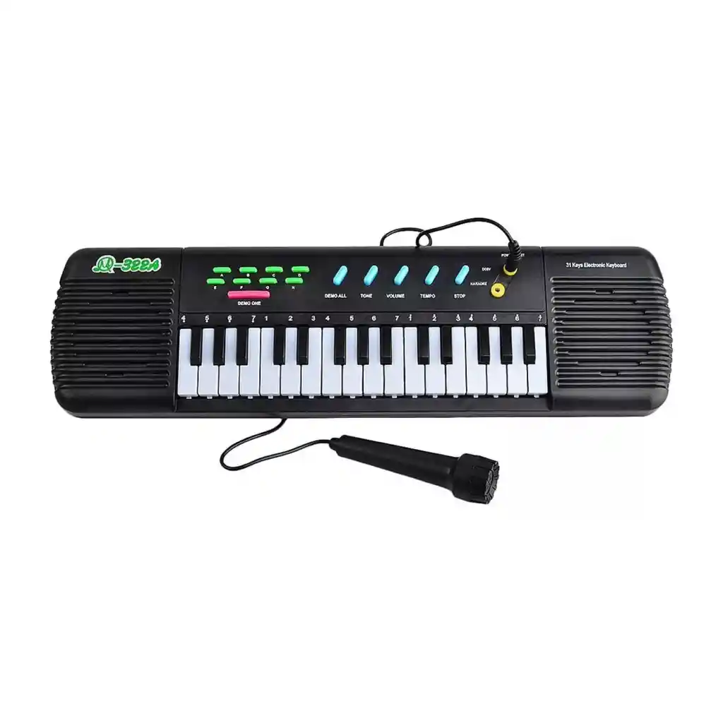 Órgano Teclado Piano Musical Infantil Micrófono 32 Teclas