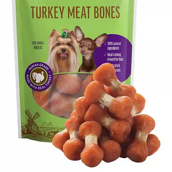 Dogfest Snack Canino Turkey Meat Bones