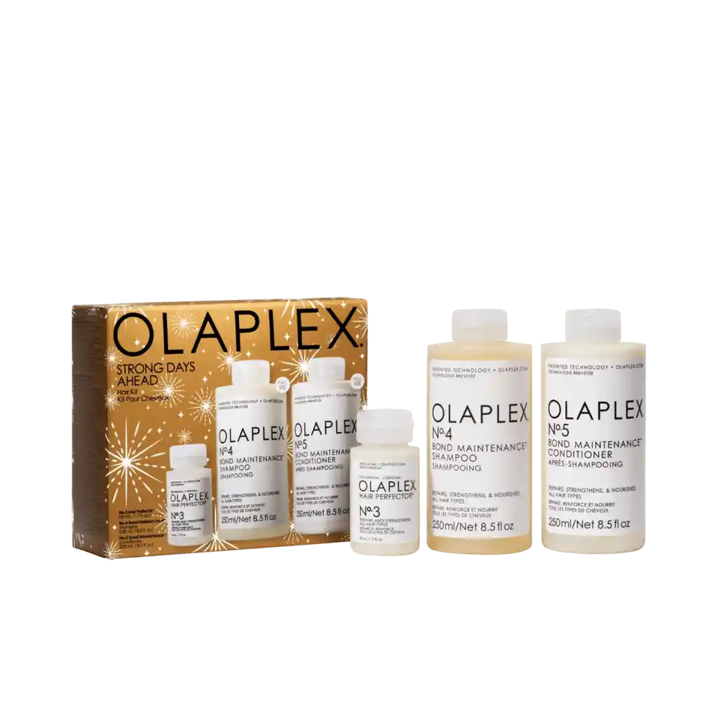 Kit Olaplex Strong Days Ahead Nº3 + Nº4 + Nº5