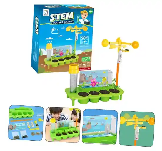 Juego De Experimentos Cientifico Metereologico Unisex