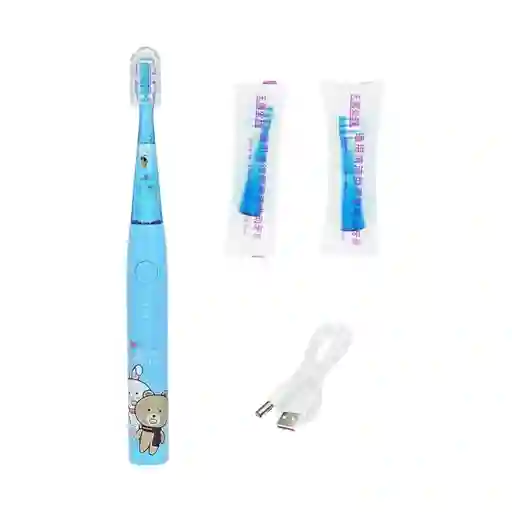 Cepillo Dientes Eléctrico Niños 1 Watt Celeste
