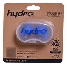 Tapones Oido Natacion Hydro Silicona Ear Plugs In Azul
