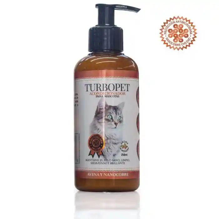 Turbopet Avena Y Nanocobre (gato) 250ml