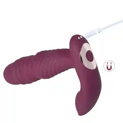 Ryder Vibrador Dual Con Movimiento