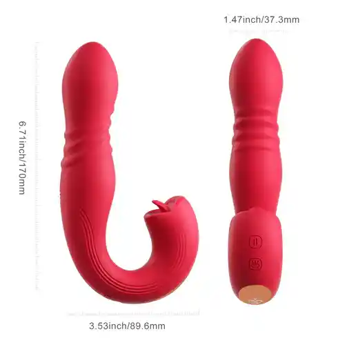 Joi Thrust Vibrador Dual Con Movimiento