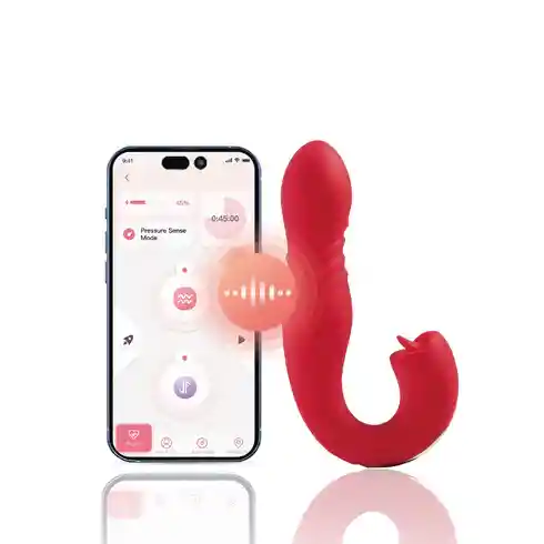 Joi Thrust Vibrador Dual Con Movimiento