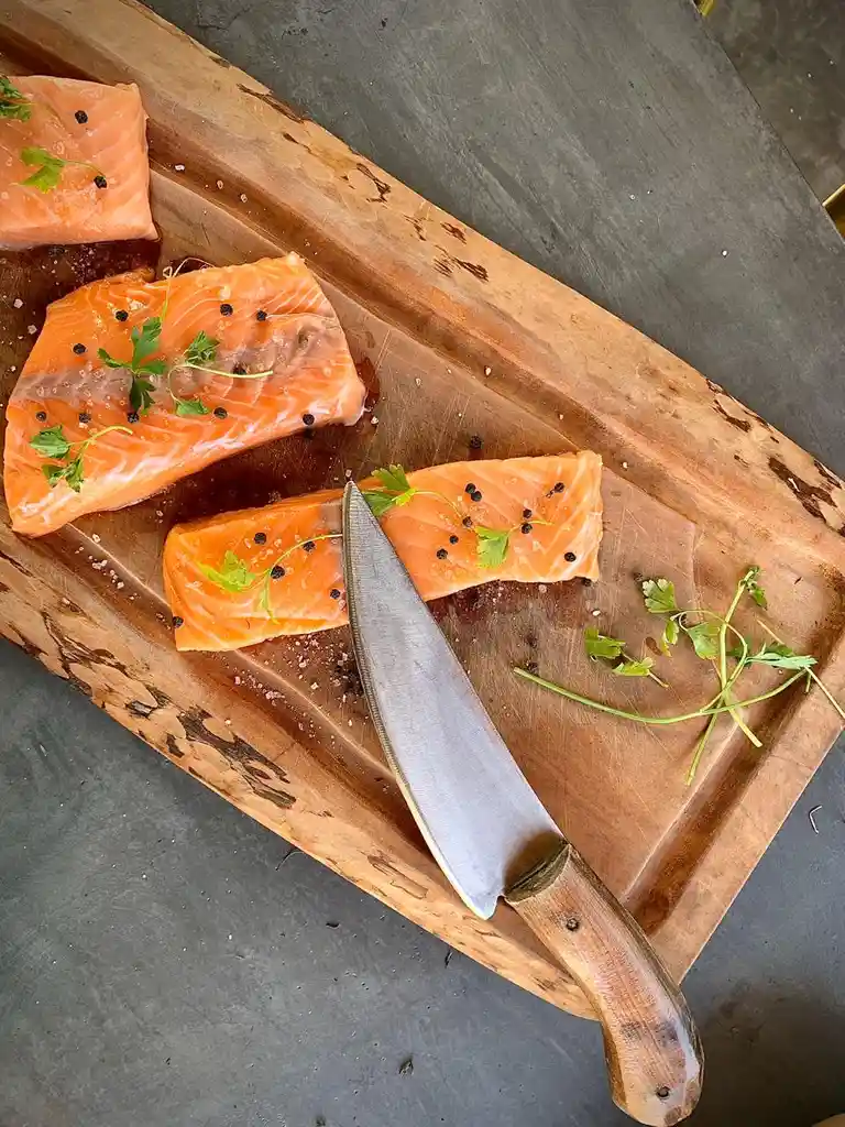 1k Salmón Porcionado