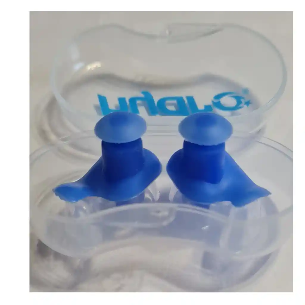 Tapones Oido Natacion Hydro Silicona Ear Plugs In Azul