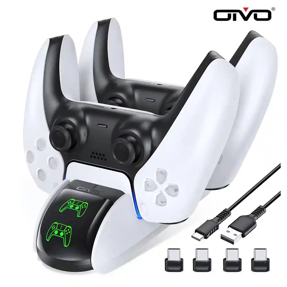 Base De Carga Dual Para Controles De Ps5 - Oivo