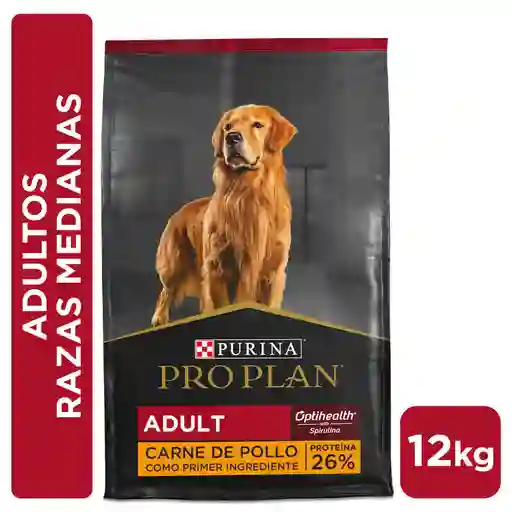 Pro Plan Adulto Raza Mediana 12kg