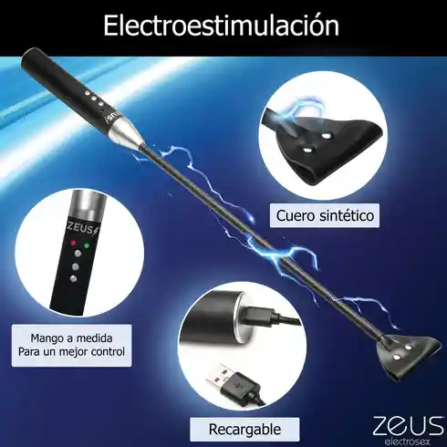 Fusta Con Electroestimulación Para Bdsm Avanzado