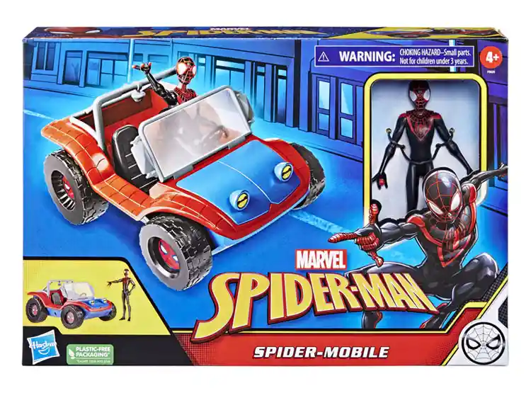 Spiderman Spiderverse Fig Y Vehiculo