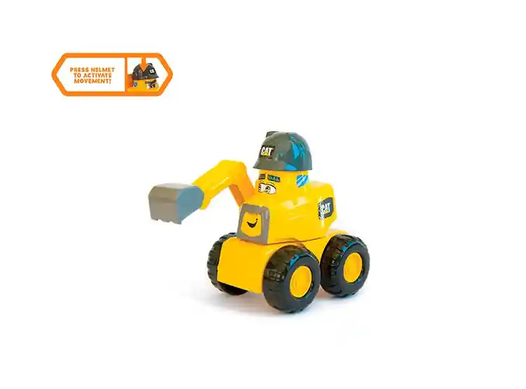 Auto Escala Cat Camión De Juguete Erpillar Junior Crew Working