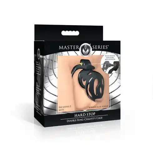 Jaula De Castidad De Doble Anillo