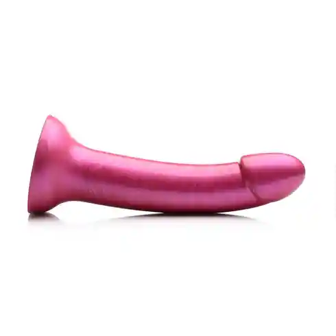 Dildo Metálico Rosa