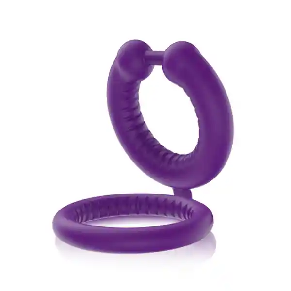 Anillo Duoring - Morado