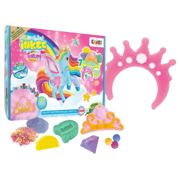 Craze Set Bombas Para Baño Y/o Piscina Galupy Unicorn Vegan