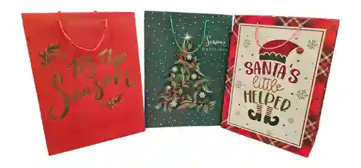 Bolsa Regalo Navidad 31x42x12cm