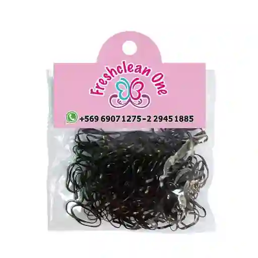 Elástico Para Trenza Y Peinados- Negro