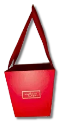 Caja De Regalo Resistente Roja Para Regalo (15x12cm) Para Regalo