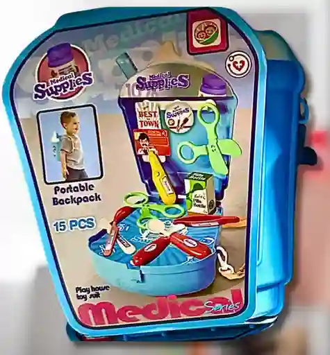 Juguete Fantasy Caja Médica Con Utensilios De Juguete Para Regalo