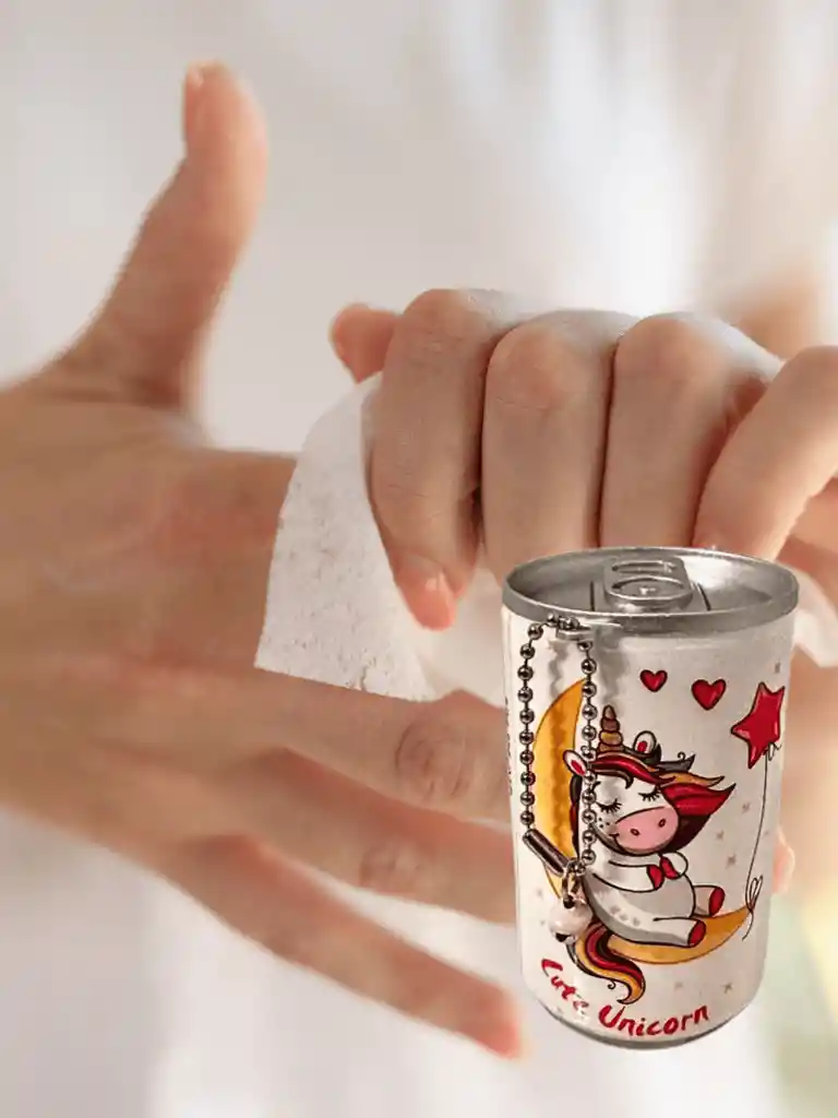 Toallitas Húmedas Perfumadas En Lata De Uso Diario Para Regalo