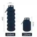Botella De Agua Plegable Con Tapa De Aluminio Para Regalo