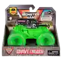 Monster Jam Vehículo Con Luz 1:43 Grave Digger