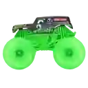 Monster Jam Vehículo Con Luz 1:43 Grave Digger
