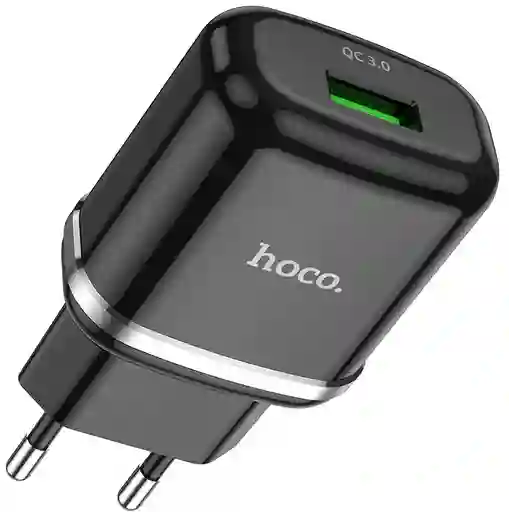 Cargador Adaptador Usb Qc3.0 18w Sin Cable - Hoco C12q Certificado Sec